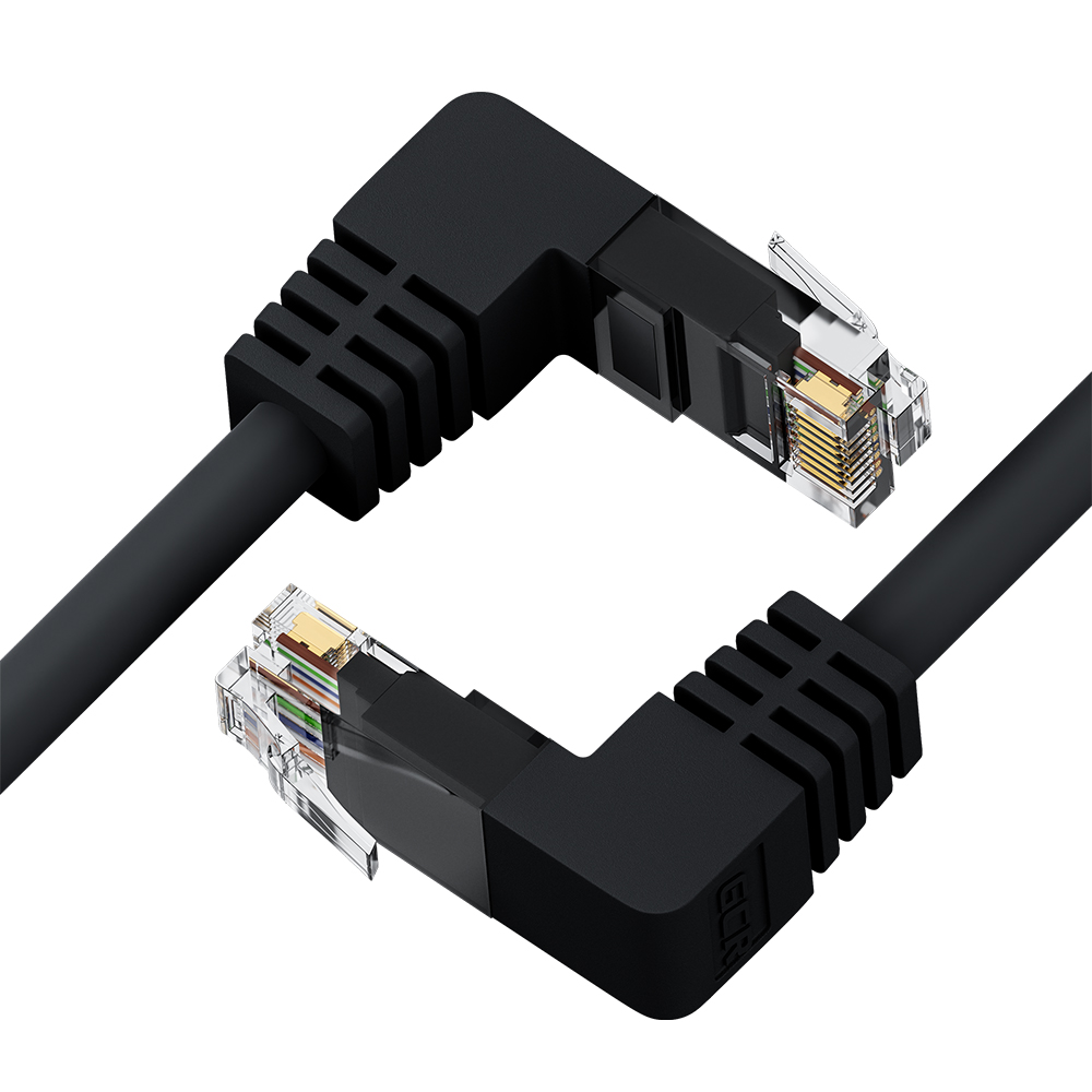 Удлинитель патч корда gcr для подключения интернета lan rj45